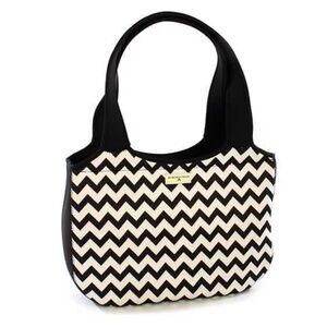 Mackenzie Childs Zig Zag Neoprene Carryall
